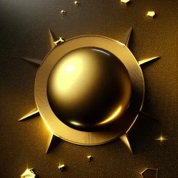  black background, shiny golden embossed gigant star, 3d, cinematic, photorealistic