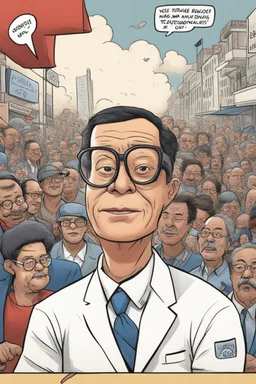 Cómic de Gustavo Petro