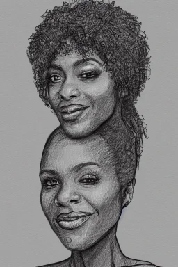 scribble portrait of Black woman, 8k resolution, r_drawings_rene, scribble, scribble drawing, scribble art, behance, rdrawings25, synthetic, hairy scribble fill, line draw, scribble sketch, , Vince low