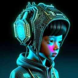 Boy cyber 3D