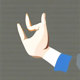 logo minimal with hand thumb up in the style of Mikhail Baljasnij russian propaganda