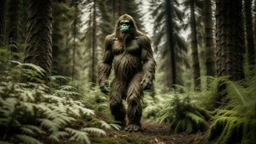 sasquatch in the forest