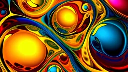 Abstract background, surfaceAbstract background, surface of soap bubbles. Intersection of planes Psychedelic pattern By Alex