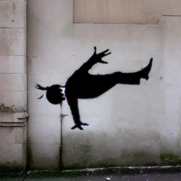 The world upside down Banksy