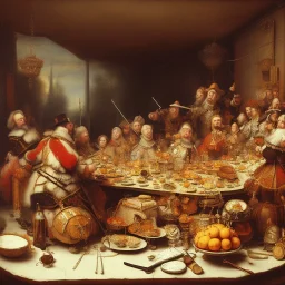 "The Brunch Club" by Rembrandt.