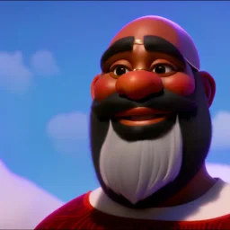 black Santa