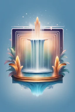 square logo, Melody of Fountains,