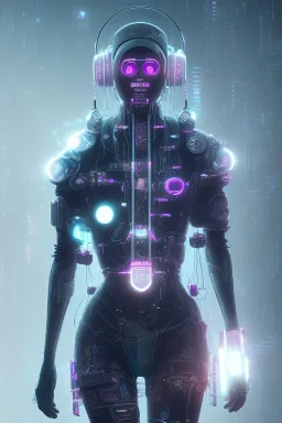 cyberpunk, head