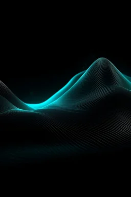 abstract particles waves