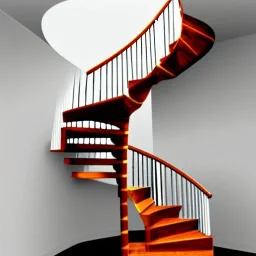 modern spiral staircase