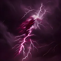 burgundy lightning