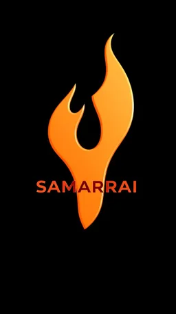Flame 3D logo on it the word “ SAMARRAI”