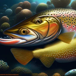 trout, photorealistic, 8k