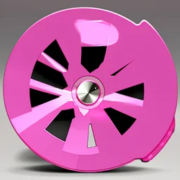 Pink CD-R design