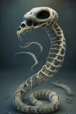 Horrific Skeleton Snake