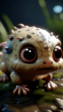 cute tiny creature, 8k resolution, ultra detailed, unreal engine 5, masterpiece