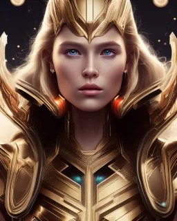 cyborg, Golden hair, sexy, perfect, real, dream ,thor queen