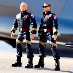 G.i. Joe plastic Biden toy doll airforce casual flightsuit face hair sunglasses with black boots full body in package 2020