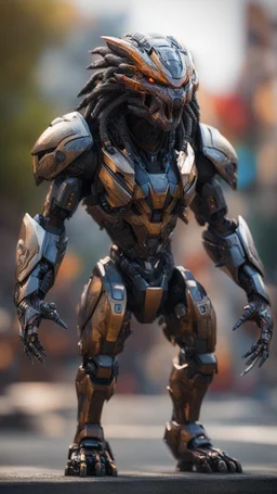 pride predator,bokeh like f/0.8, tilt-shift lens 8k, high detail, smooth render, down-light, unreal engine, prize winning