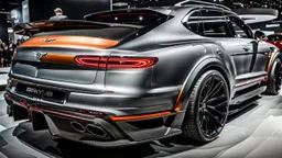 bentley bentayga BRABUS ROCKET bodykit, rear view, desktop wallpaper, 4K, Cinematic