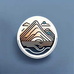 a stream of thoughts, minimal line logo of real state, vector, flat, dribble, behance, pinterest, award winner.