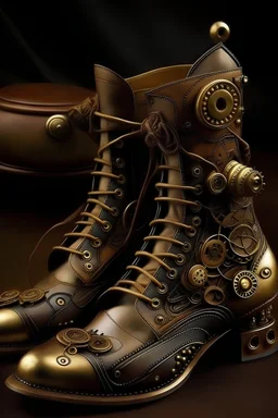steampunk, shoes