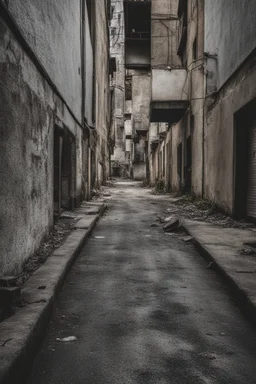 Abandoned street