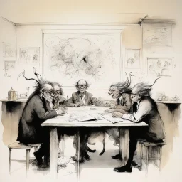 [art by Ralph Steadman] See Me After Class invites you into an alternate world where humans, elves, and other mystical beings coexist—especially in the classroom. Here, education goes far beyond textbooks and lectures, as alluring, enchanting teachers take a very hands-on approach to their students’ learning. With seductive gazes, knowing smirks, and a curriculum filled with temptation, these mentors ensure their pupils stay extra attentive after the final bell. In this world, o
