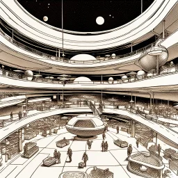 The First Shopping Mall on a Moon of Saturn