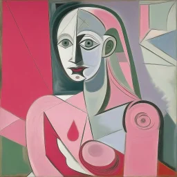 picasso pink woman Neoclassicism