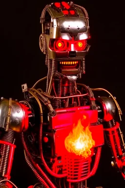 Firestarter, radio host, metal music, robot, terminator, humor, and I'm not going to say anything about that.