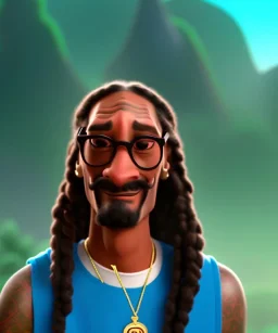 Snoop Dogg, marijuana with dollars burning, jungle background, hyper realistic