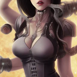 big bust horny Tifa lockhart tentacle hypnotized