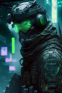 cyberpunk inspired call of duty : modern warfare