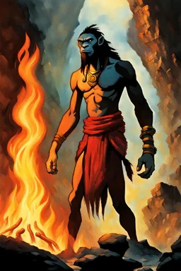 Avatar: The First Firebender, Caveman, Homo Erectus, ancient, discovery of fire