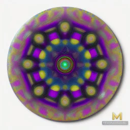 circular sticker on white background, psychedelic multicolor eyes, Optical Illusion, gradients multicolor, intricated Pattern, HD, 3D , Unreal engine, solids, highly detailed, vibrant color, octane render, centered