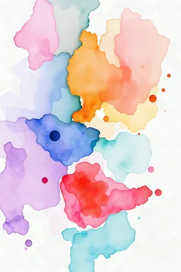 create an abstract painting in watercolor