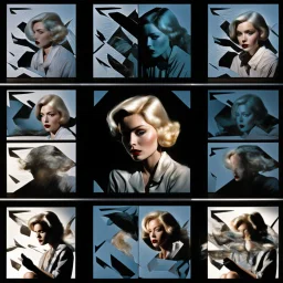 (Masterpiece1:7), award-winning, highest quality, in the styles of Nick Knight and Viviane Sassen,.Subject: Comic Book Time Lapse vintage photos glued into a comic book arranged in panels of the same (Hyperrealistic:1.5) woman, in the top left panel the woman is a young, slender and attractive, then as she ages she gets sadder, more depressed and and becomes obese Hyperrealistic, surreal, Fujifilm XT3, Fujifilm Velvia 50 film