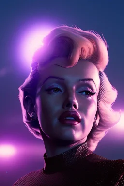 Ultra Realistic retro sci-fi scene, portrait, blonde woman, sweet young Marilyn Monroe face, perfect iris, tight latex coat, Strange planet background, Retro sci-fi style helmet, fog, rain, soft color, highly detailed, unreal engine 5, ray tracing, RTX, lumen lighting, ultra detail, volumetric lighting, 3d, finely drawn, high definition, high resolution.