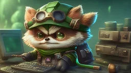 Teemo from League of Legends, as IT professional