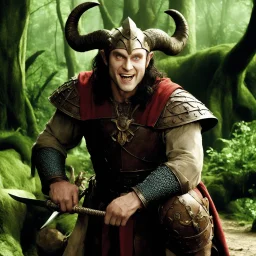 [photo from Pan's Labyrinth (2006)] Conan was quick to laugh quick and terrible in his wrath. He was a valiant trencherman, and strong drink was a passion and a weakness with him. His fine ring-mail which sheathed his arms and leg; the blade at his girdle was a great broadsword; and his scarlet cloak could have been spun nowhere but in Ophir.