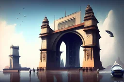 Gateway of India modern and futuristic