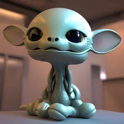 cute alien 3D VR
