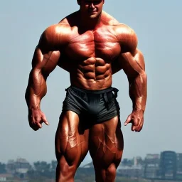 Male superhero, hyper muscular, handsome, beautiful, steroids, massive chest, big biceps, v taper, 8 pack abs, ripped, big pecs