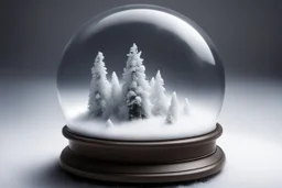 снежный шар, а внутри ось мира