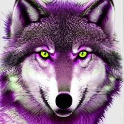 Purple wolf