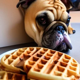 dogs and waffles