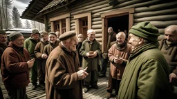 Life returns to normal in the village after the confrontation in the sauna ends, as people gradually begin to leave their homes. The faces of the locals reflect a mixture of admiration and amazement, as Robert's achievement is clearly visible on their faces. The village lives in a state of appreciation and recognition towards Robert, with thanks and appreciation in the air. Robert is shown exchanging greetings with residents who show him respect and appreciation. However, the sauna remains a p