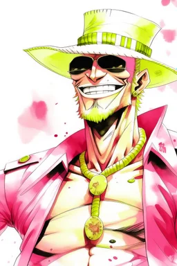 Doflamingo, from One Piece manga