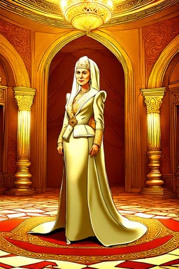Queen Batoul loved change and innovation, so she decided to bring together the most controversial and beautiful people in her palace. So she asked her royal clerk to search for the best presidents in the world and invite them to her palace for consultation. Its royal clerk was a hard-working and intelligent person, so Afzal found President Trump, Recep Tayyip Erdogan, Russian President Vladimir Putin, and French President John McCann, sent them letters and met with them in the Illustrated storie